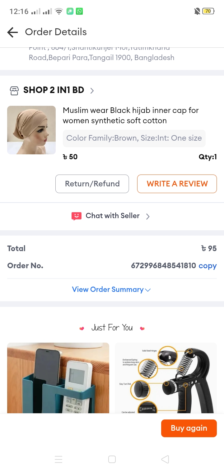 Customer review photo