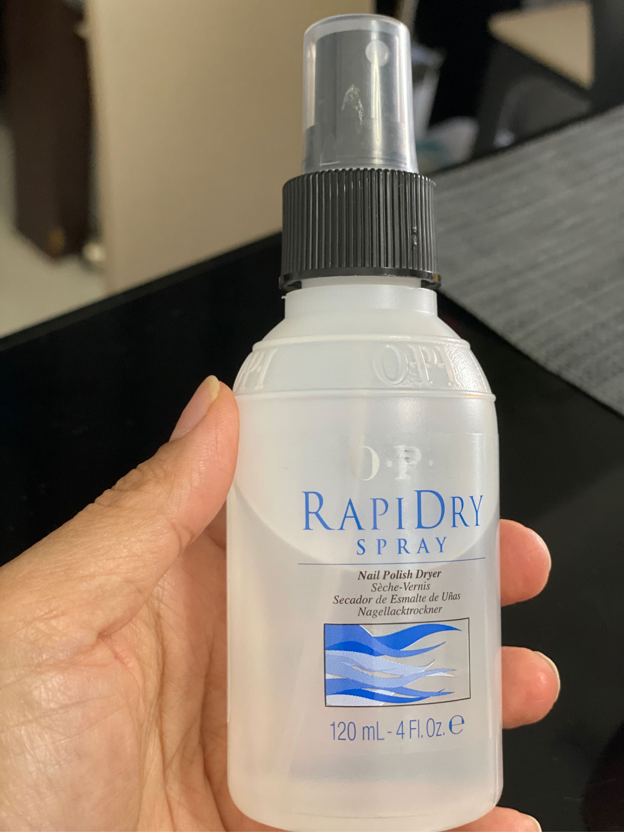 rapidry spray nail polish dryer