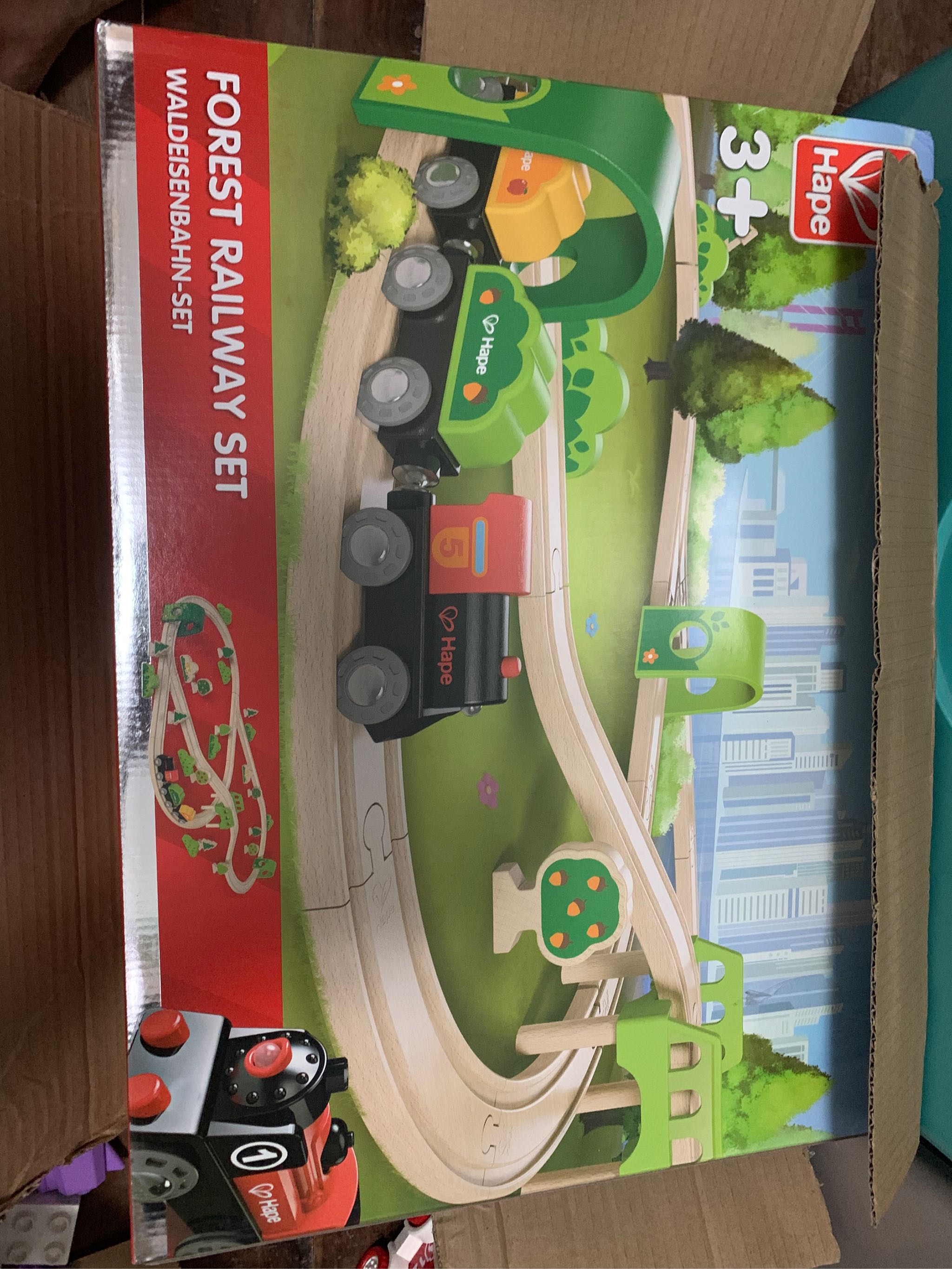 Hape Childrens Forest Railway Train Set Lazada PH