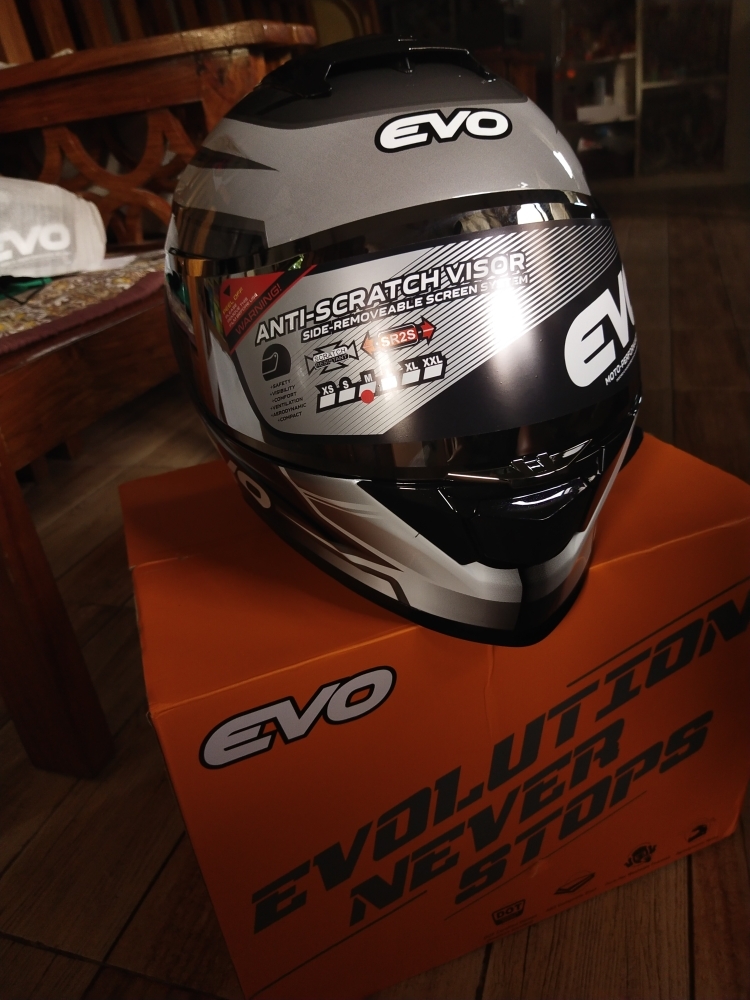 Evo Gt Pro Cyclone Dual Visor Full Face Helmet Lazada Ph