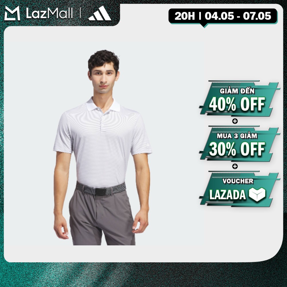 [20H 4.5-2H 5.5-MUA 3 GIẢM 30%] adidas Đánh gôn Áo Polo Ottoman Nam trắng IU4365