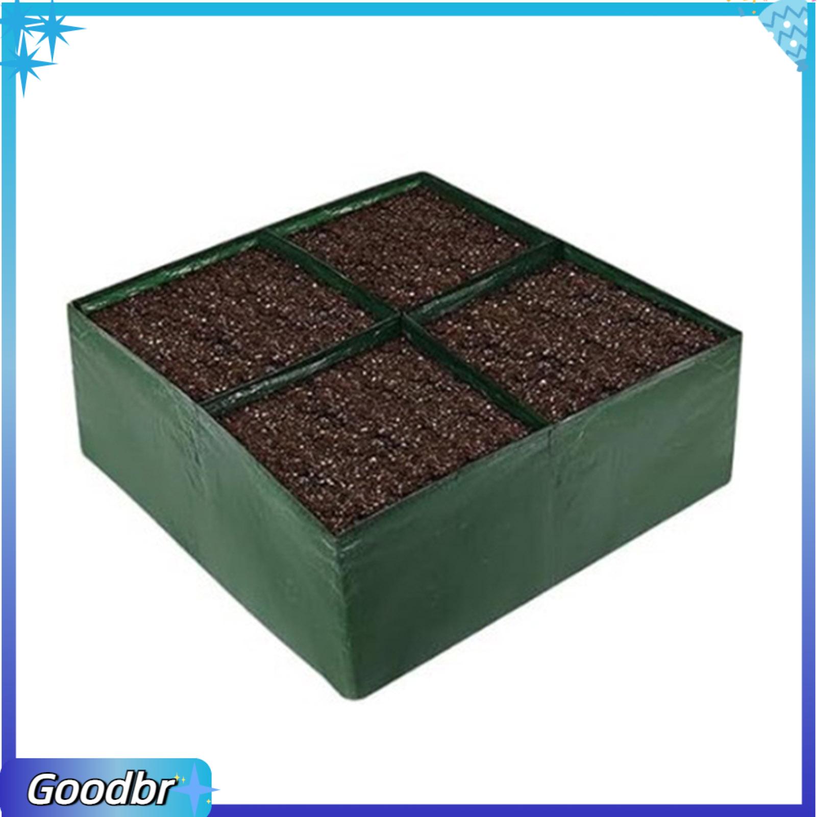 Goodbro hoa túi trồng hiệu quả quản lý thực vật Túi PE lớn lên giường vườn để trồng rau và hoa lý tưởng