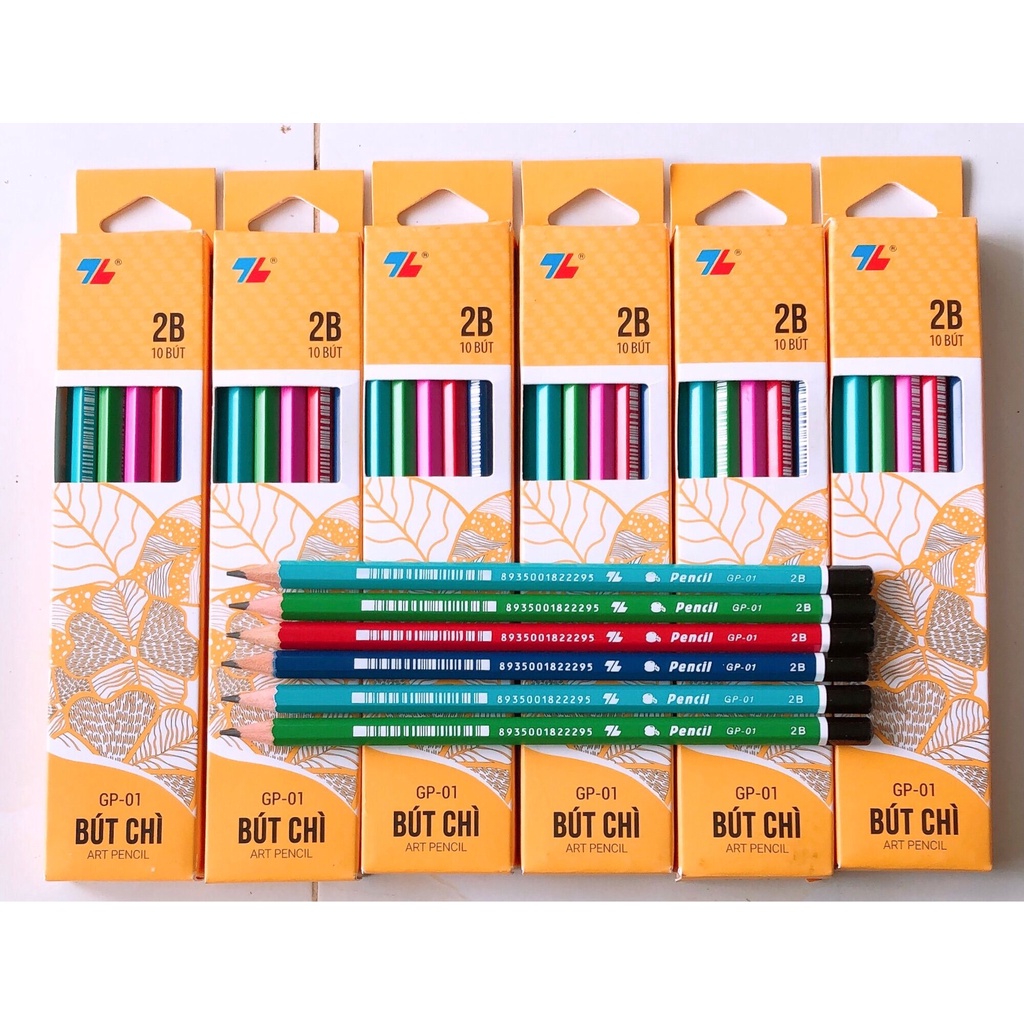 1 cây bút chì 2b thiên long gp01