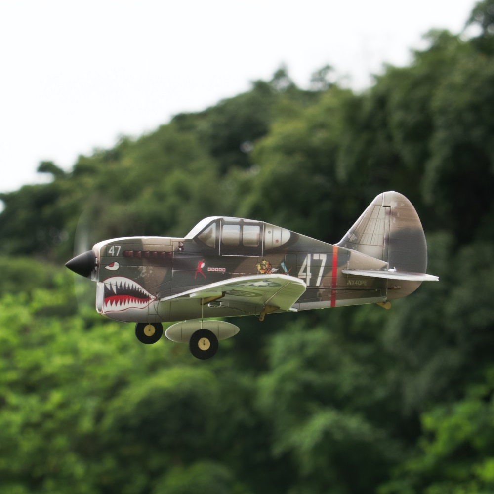 Minimumrc P40 Flying Tigers Fighter Q