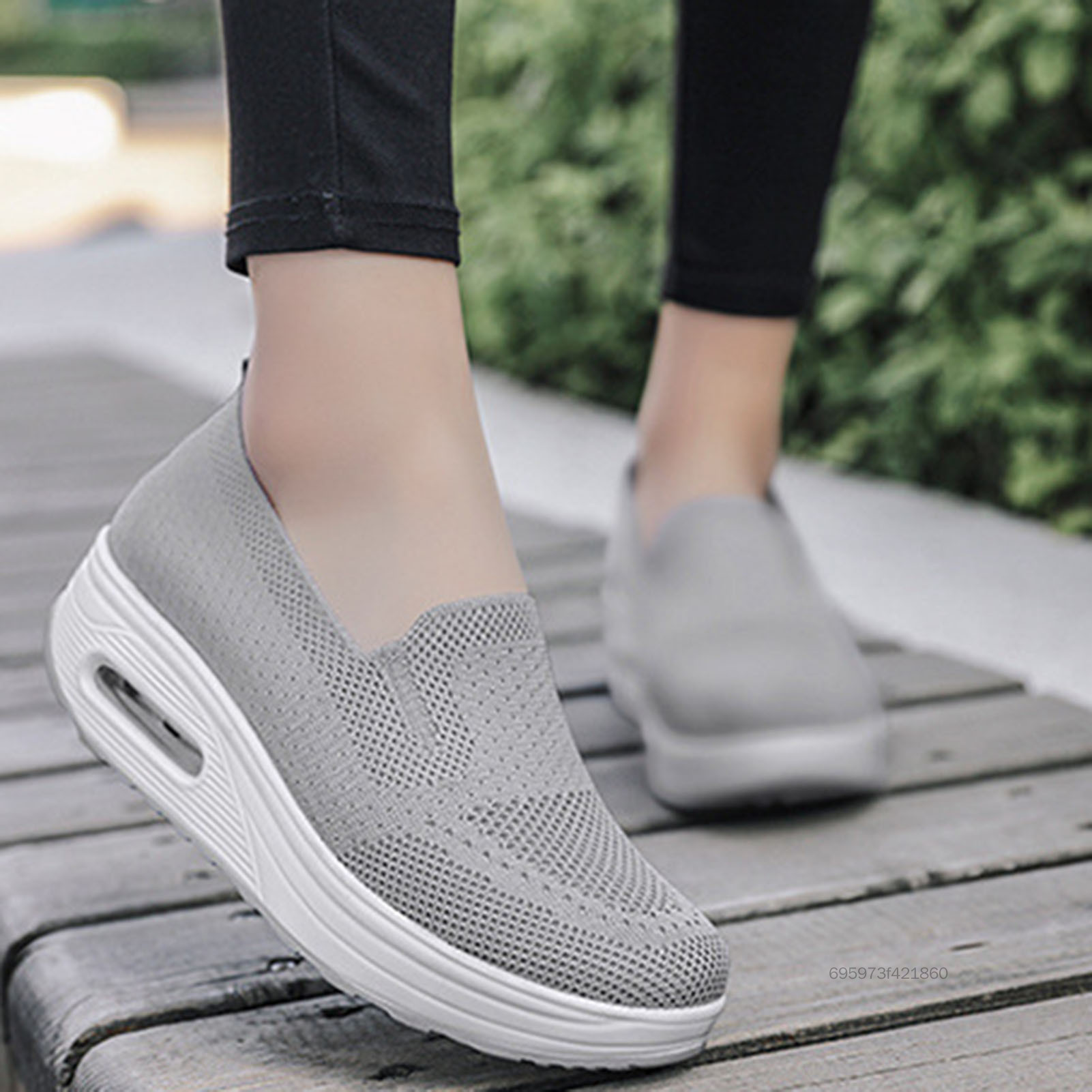 Giày thể thao chỉnh hình của Woman Sport với giày chạy bộ thông thường để học tập công việc hàng ngày HA-VN - 4