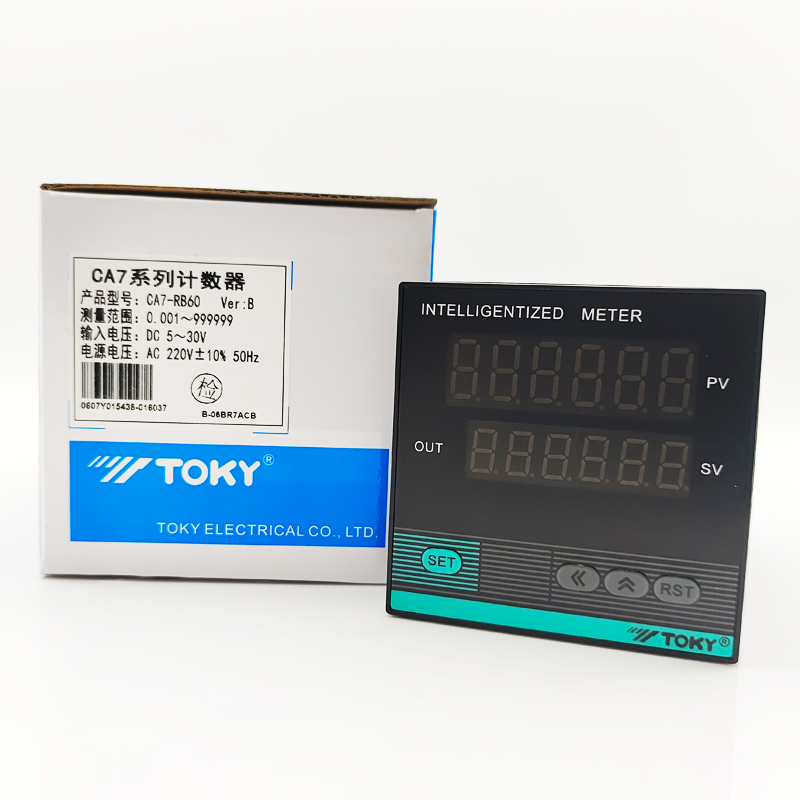 Bộ Đếm Điện Tử TOKY - CA7-RB60 | 6 Vị Trí Số | Kinh Tế & Đa Năng | Độ Chính Xác Cao