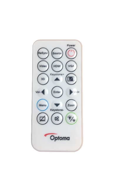 remote Điều khiển từ xa máy chiếu Optoma IR29033 - Hàng chính hãng-kèm pin-đầu bấm dùng cho máy chiếu Optoma IR29033