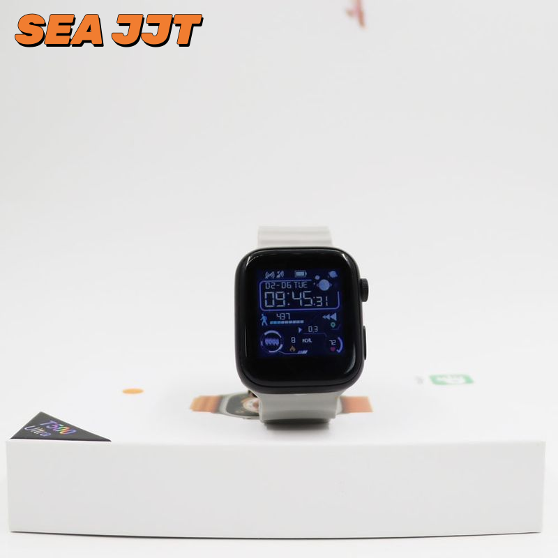 SEA JJT T500Ultra Smartwatch with Fitness Tracking, Heart Rate Monitor, and Remote Camera Control ราคา 122 บาท*ส่งฟรี