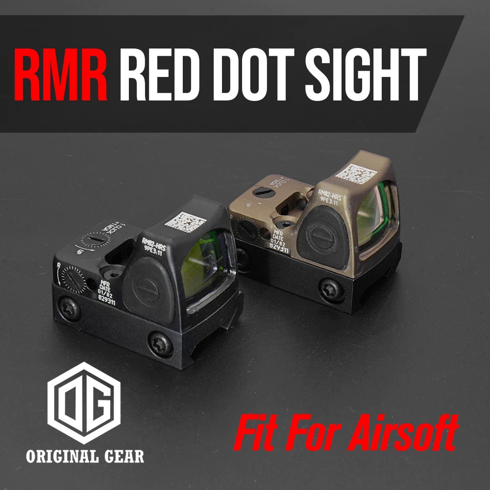 Tactical RMR Red Dot Sight, Mini 2 Moa Red Dot Sight, Adjustable Reflex