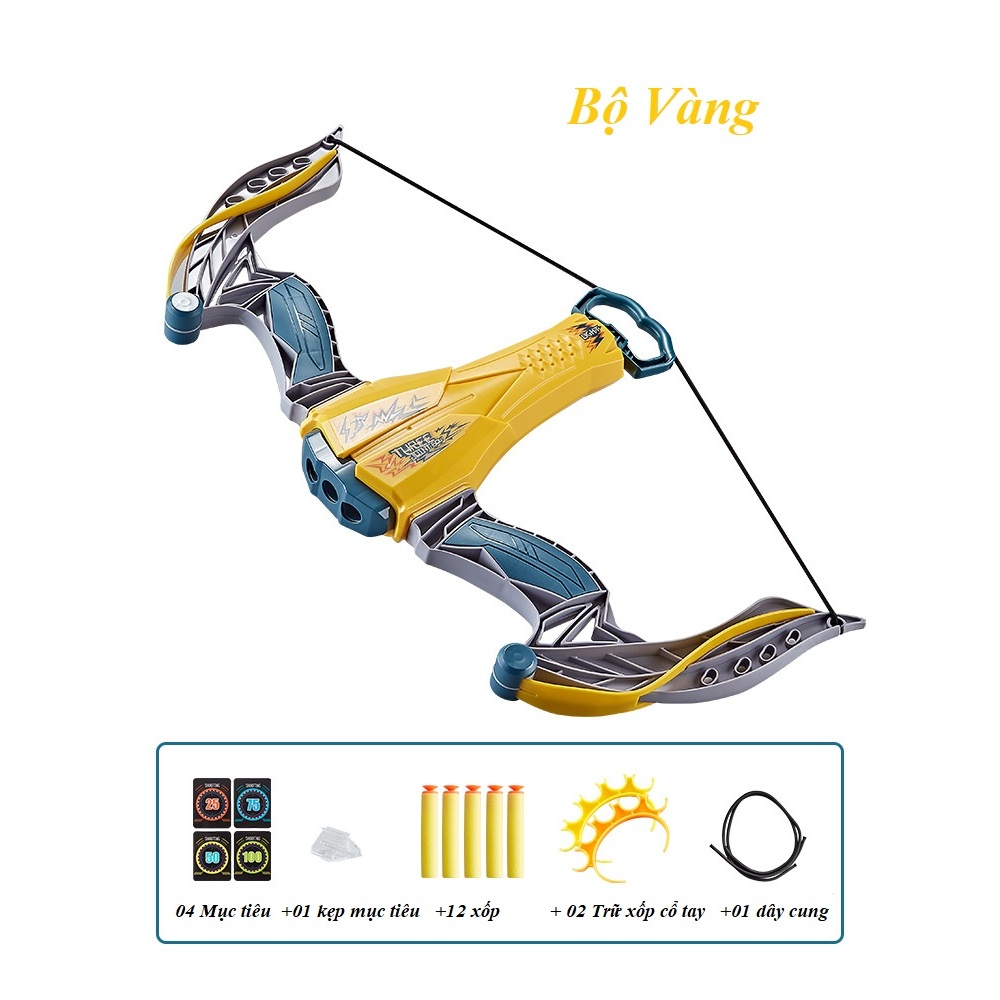 Các mẫu Đồ chơi Cung tên thể thao - Tên đầu hít Cao Su an toàn cho trẻ em