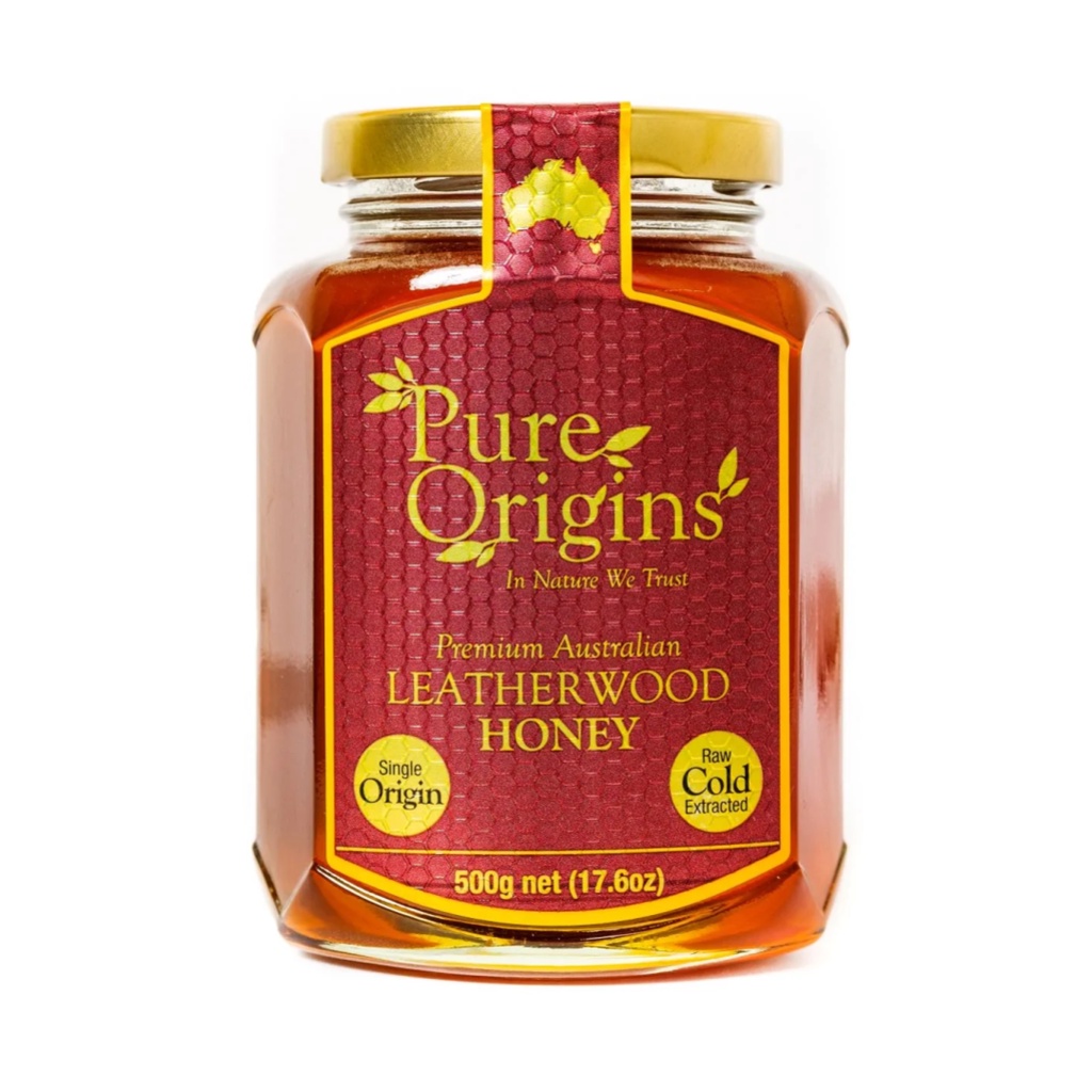 Mật Ong Leatherwood, Premium Australian Organic Leatherwood Honey, 17.6 oz