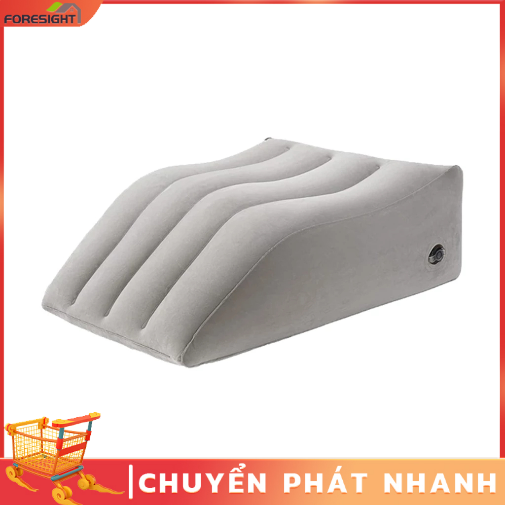【 Free ship 】Gối kê chân bơm hơi chống suy giãn tĩnh mạch