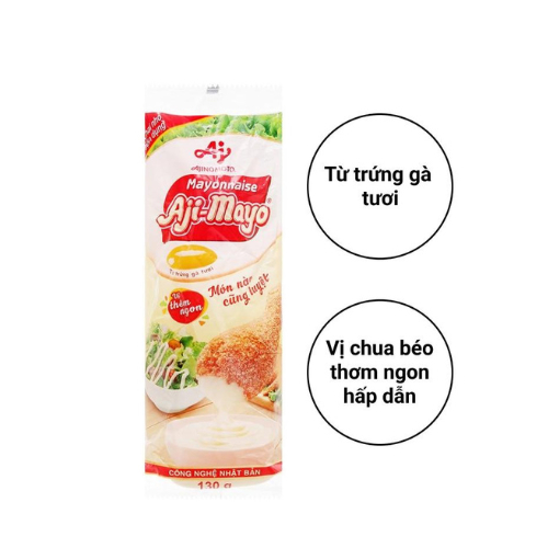 Sốt Mayonnaise Aji-Mayo Ajinomoto , Béo Ngậy Chai 130gr/260gr
