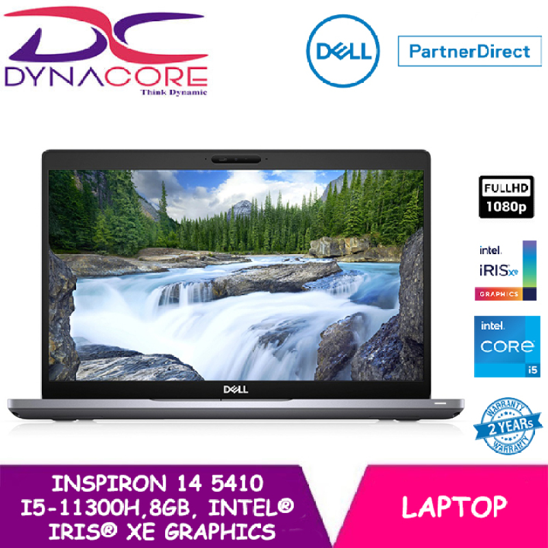 DYNACORE - DELL Inspiron 14 Laptop 5410 14 FHD | i5-11300H | 8GB RAM | 512GB SSD | Intel® Iris® Xe Graphics | 2 YEARS WARRANTY