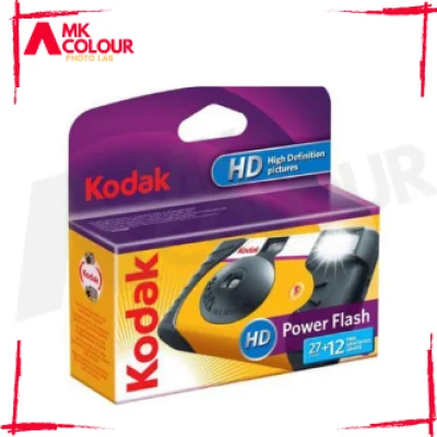 Kodak HD Power Flash 39 Exposures Disposable Film Camera