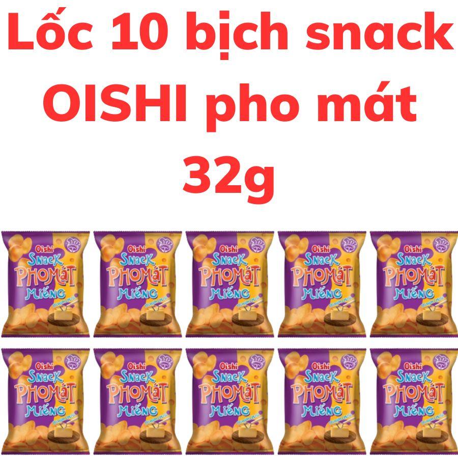 Bánh snack OISHI pho mát bịch 32g