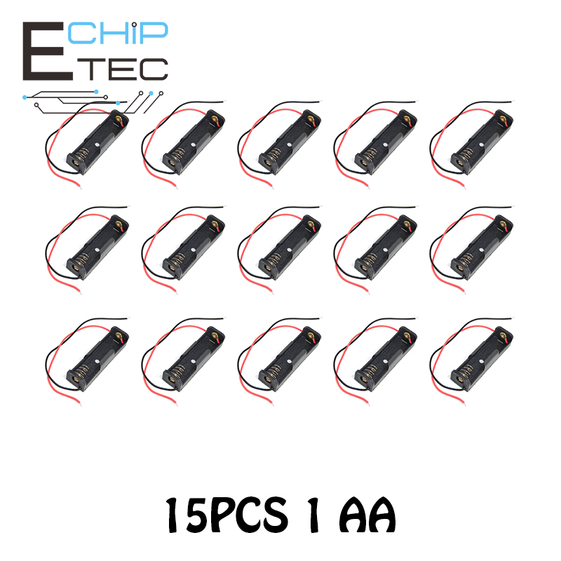 3PCS/5PCS/10PCS/15PCS 1 Slots AA Battery Case Box Holder Storage Case with Lead Wire Giá 163,000 Đồng*Miễn phí vận chuyển