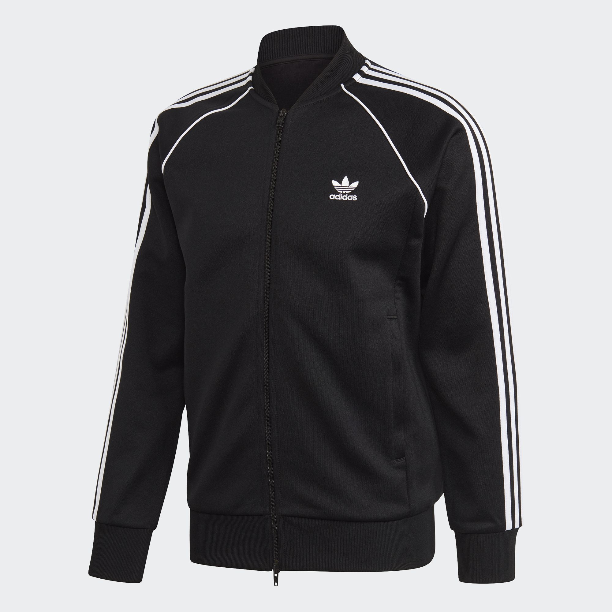 black and white adidas jacket mens