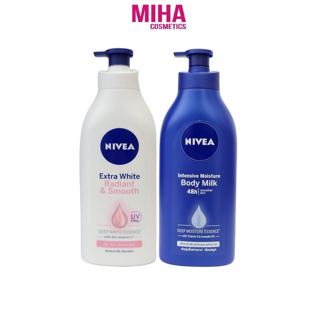 Sữa dưỡng thể trắng da nivea extra white thái lan 600ml
