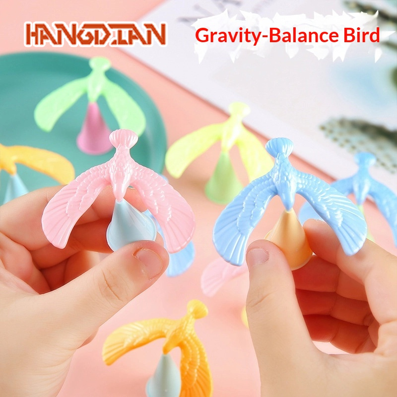 HANGDIAN Gravity Balancing Bird Toy Creative Educational Gift for Kids and Teens ราคา 18 บาท*ส่งฟรี