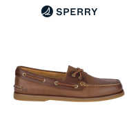 Sperry Mens Gold Cup™ Authentic Original™ Rivingston Boat Shoes - Medium Beige (STS19319)