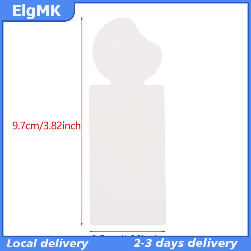ElgMK 100pcs Nước hoa kiểm tra giấy Hương liệu hương thơm nước hoa tinh dầu thử nghiệm thử nghiệm Dải giấy 97x35mm