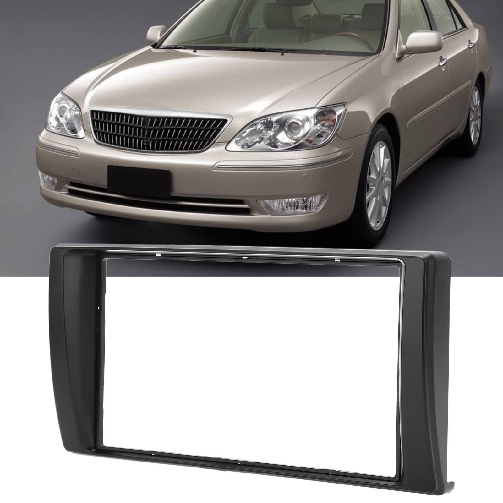 Khung khung gắn Radio Stereo fascia TRIM trang trí 2DIN liền mạch đồ đạc cho ô tô repacking
