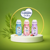 Bedak CUSSONS BABY POWDER/BEDAK BAYI WANGI SAKURA DAN VANILLA EKSTRA 50% 200 + 60GR