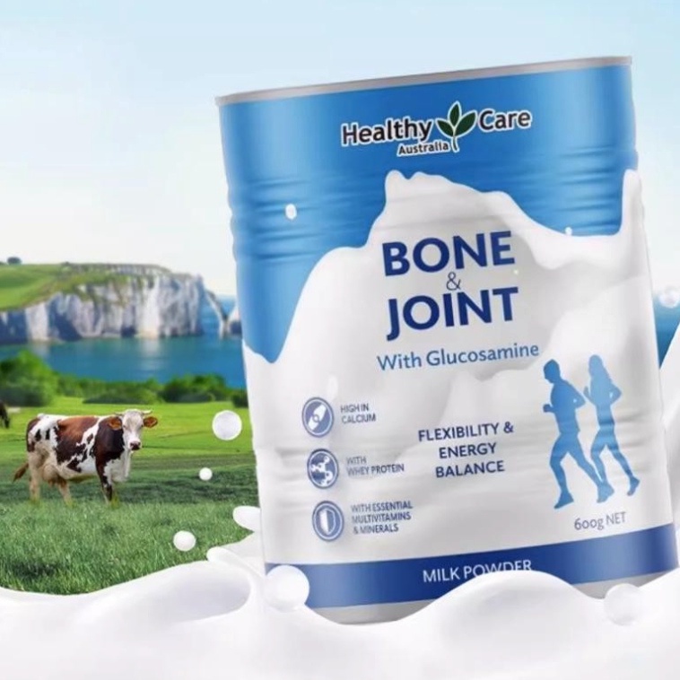 Sữa Bone &amp; Joint with Glucosamine Healthy Care của Úc bổ xương khớp phòng chống loãng xương Chợ Việt Úc