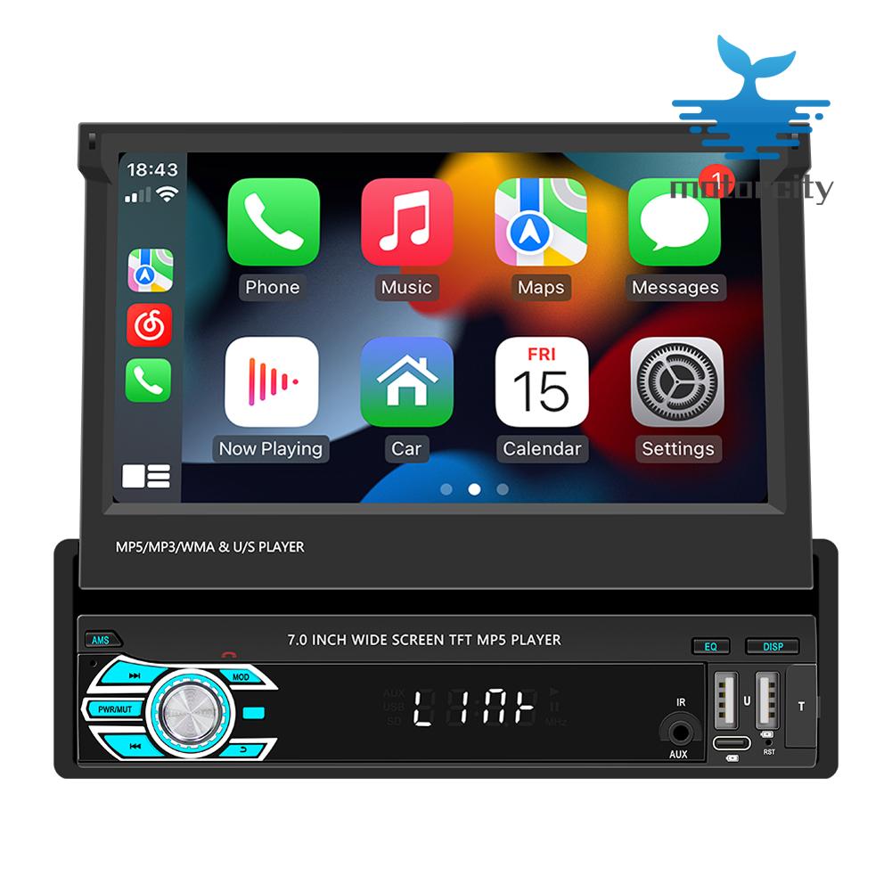 7 Inch Audio System Bluetooth-compatible CarPlay Android Auto Multimedia
