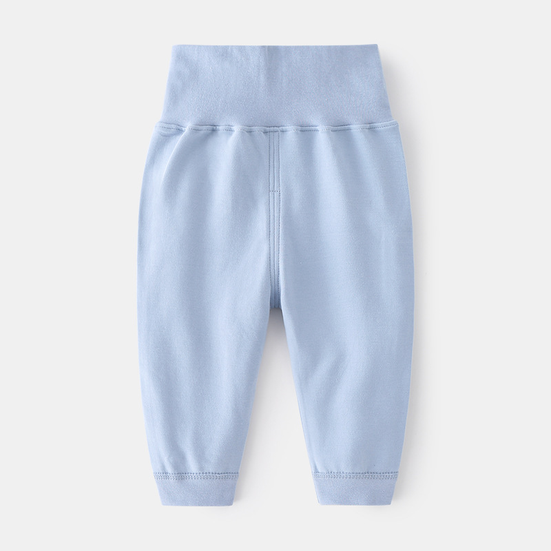 Quần Bảo Vệ Bụng Cạp Cao Cho Bé Quần Dài 100 Cotton Quần Ngủ Trẻ Em Quần Bông Lót Trong Trẻ Em Nam Nữ Quần Giữ Ấm Mặc Trong
