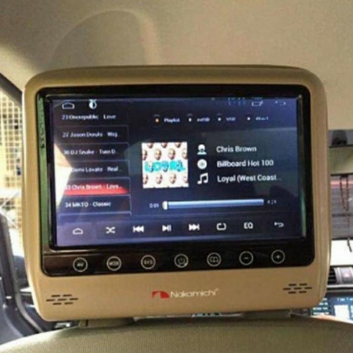 HEAD REST MONITOR MOBIL SKELETON SKT - 751 - Elvoir Store Harga 1,791,000 rupiah*Gratis Ongkir