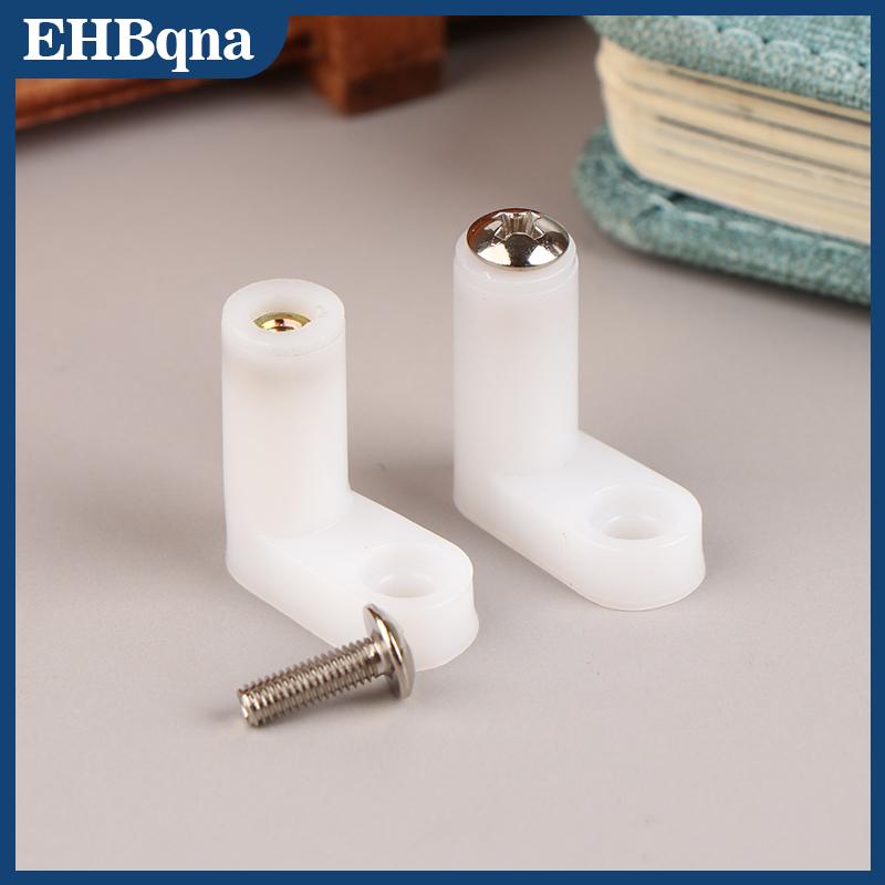 EHBqna 10Set PCB Type Mounting Feet With Screws For Motherboard Fixed Host Fixing Feet L Right Angle Bracket Fixing Feet Fittings ราคา 23 บาท*ส่งฟรี