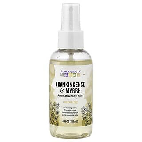 Aura Cacia Aromatherapy Mist Frankincense & Myrrh 4 fl oz (118 ml)