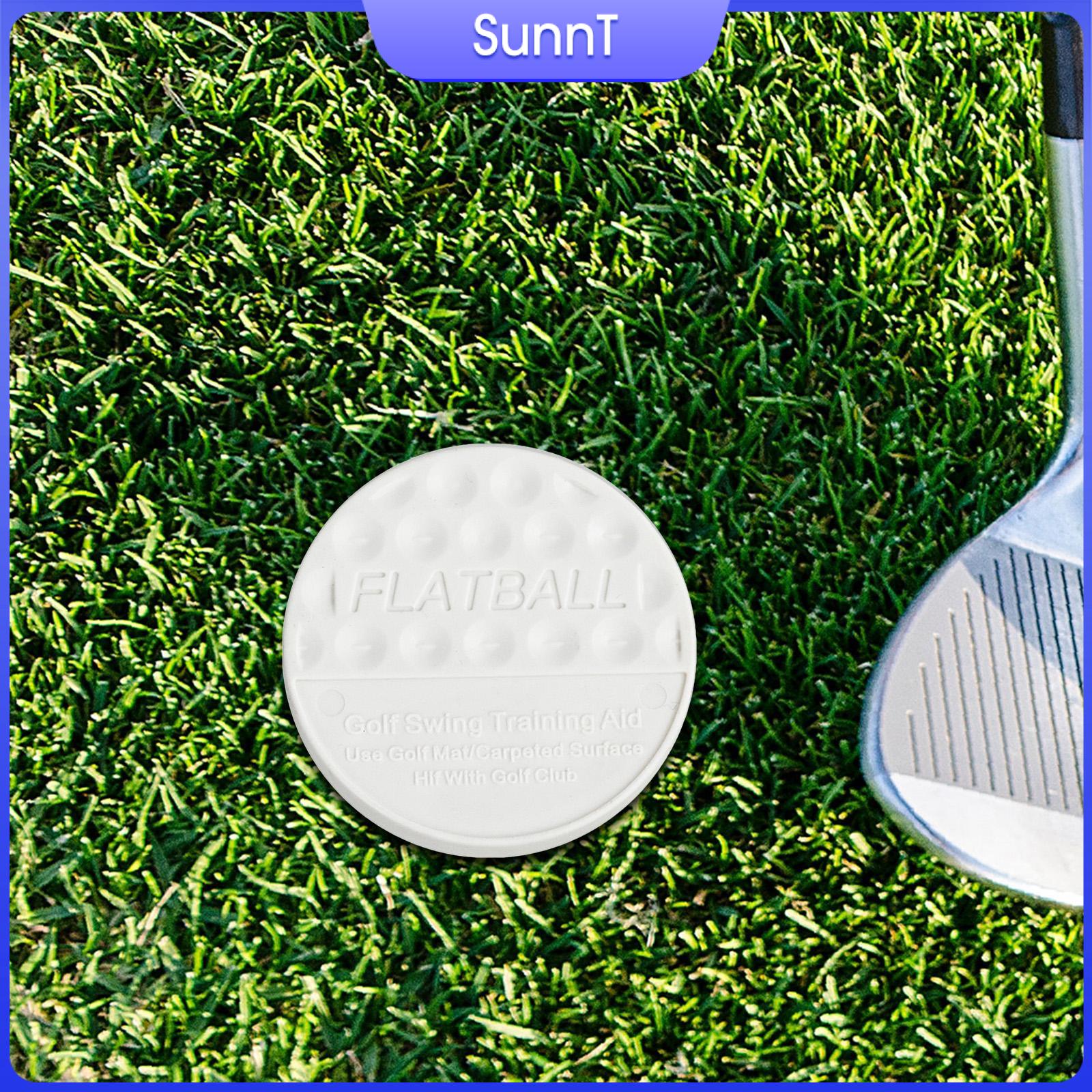Sunnt Golf Bóng tập Flatball Trọng Lượng Nhẹ Cải Thiện Độ Chính Xác Cao Cấp đàn hồi cao Học Tập trang bị chơi golf Cho Trong Nhà Sân Văn Phòng