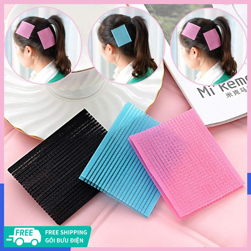 Miếng dán tóc trang điểm rửa mặt tự dính cố định tóc mái tóc con miếng dán làm phồng tóc hỗ trợ trang điểm rửa mặt