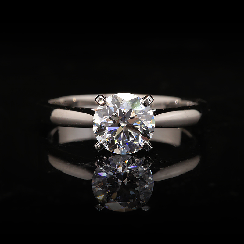Real 18K 14K Gold Cvd Hpht Lab Grown Diamond Ring 0.5Ct D Vs1 Jewelry Engagement Wedding Igi Certification Lab Grown Diamond Igi Cvd Diamond เพชรLab Grown ราคา 17,357 บาท*ส่งฟรี