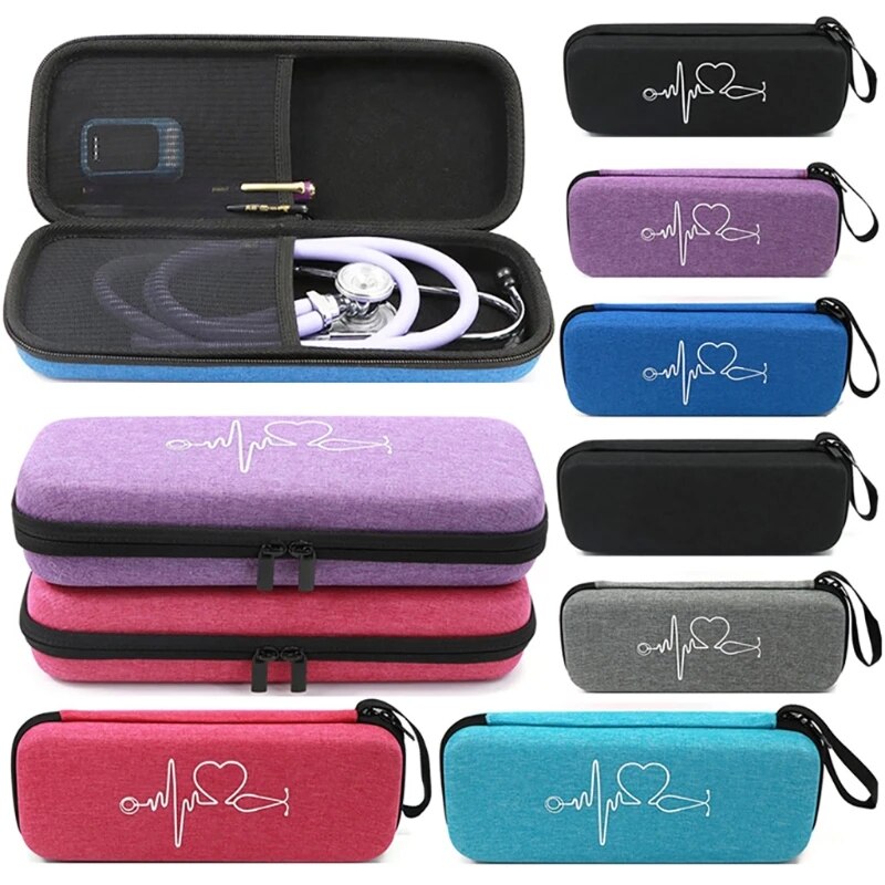 【Lowest Prices Online】 For 3m Littmann Classic Iii Stethoscope Carry Case Storage Bag Nurse Accessories Hccy Portable Practical Great For Nurse