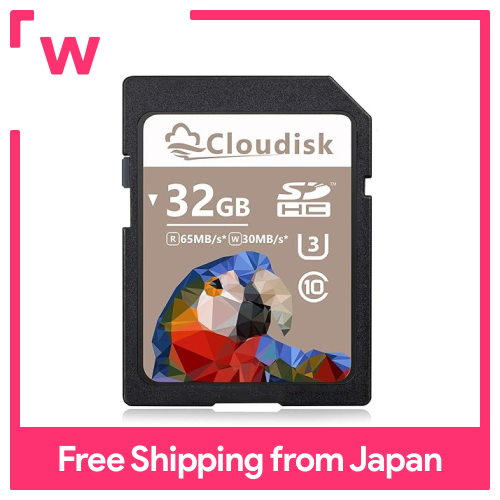 Cloudisk 32 thẻ GB SD thẻ SDHC UHS-I thẻ nhớ lớp 10, U 3, V 30, 4K UHD, thẻ SD (32GB)