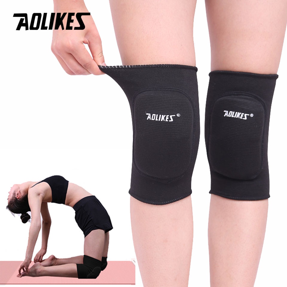 AOLIKES 1Pair Sports Kneepad Support Leg Warmers Training Fitness Knee