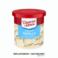 Duncan Hines Creamy Frosting 454g – Chocolate Cream Cheese & Vanilla Dessert Topping