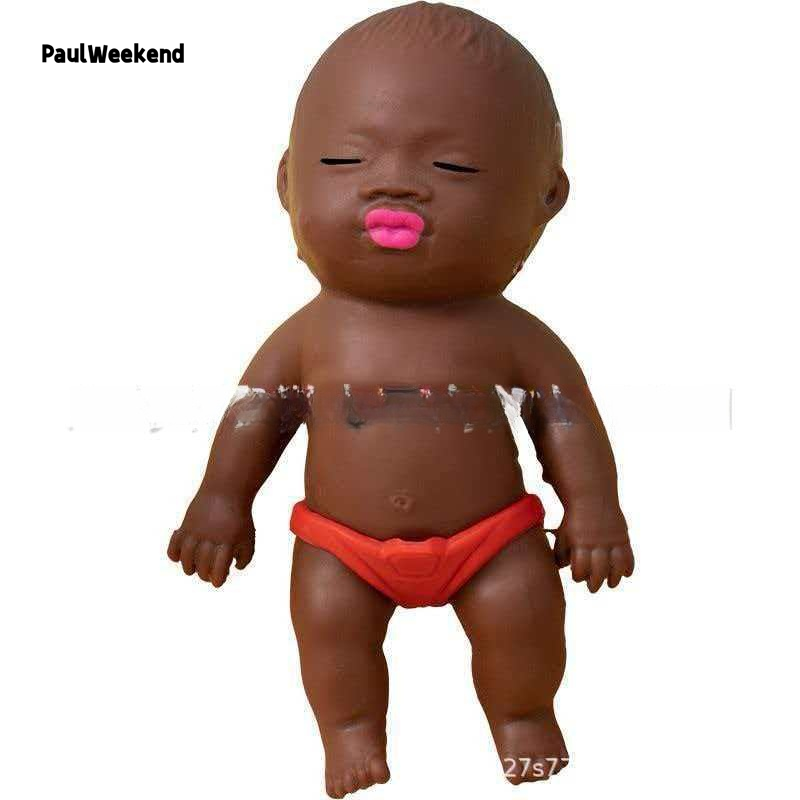 [Paulweekend Natasa Doll Colorful Glitter Sequins Black Boneka Slow Bouncy Malt Sugar Squeeze Toy Creative,PaulWeekend Natasa Doll Colorful Glitter Black Doll Doll Squeezing Toy Malt Sugar Slow Rebound Decompression Toy Creative,] ราคา 37 บาท*ส่งฟรี