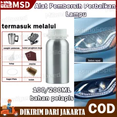Alat Nano Burn Coating Headlamp Headlight Restored Pengkilap Lampu Headlamp Polish Pembersih Kaca Lampu Mobil Kusam