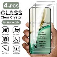 4-1Pcs Full Cover Tempered Glass For Honor X9d 5G Screen Protector Explosion-Proof HD Film HonorX9d Honar Honer X 9d X9 d 2025
