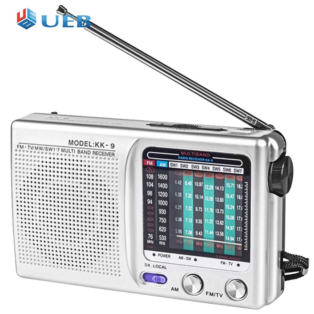 Digital Radio Dual Band Pocket Pointer Radio Built-in Speaker SW/AM/FM Battery Operated for Indoor Outdoor Emergency Use - ยี่ห้อ UEB ราคา 210 บาท*ส่งฟรี