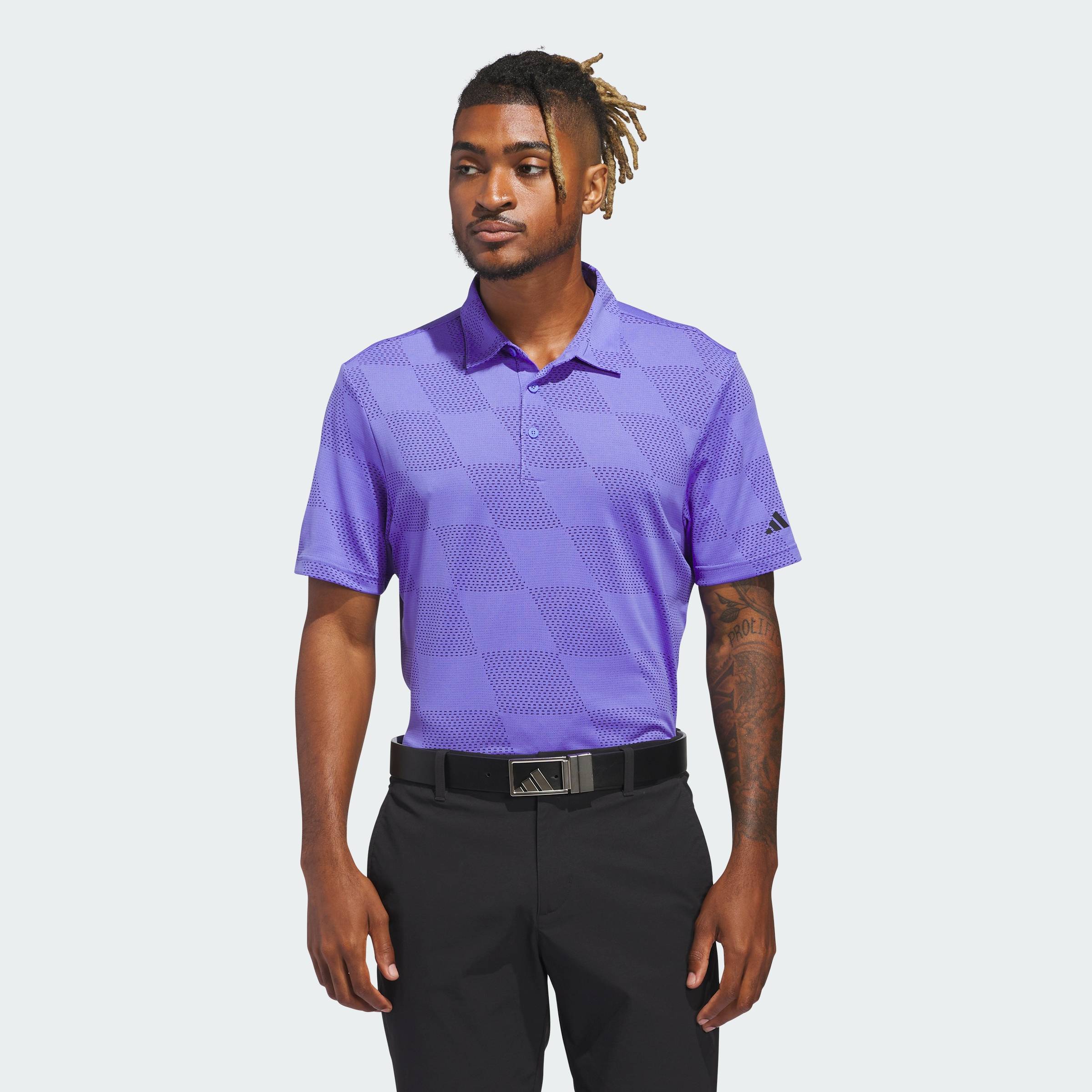 [24.4-MUA 3 GIẢM 30%+VOUCHER 10%] adidas Đánh gôn Áo Polo Sần Ultimate365 Nam Màu xanh da trời IX4317