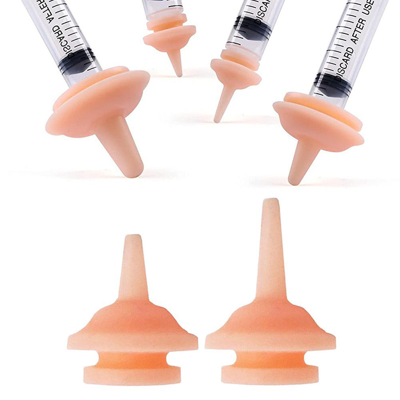 【yanwenxia】💖[HOT SALE]🎈🎈 1Pcs Phổ Pet Ăn Núm Vú Mini Mèo Silicone Ăn Núm Vú Cho Trẻ Sơ Sinh Mèo Con Chó Con Thỏ Động Vật Nhỏ