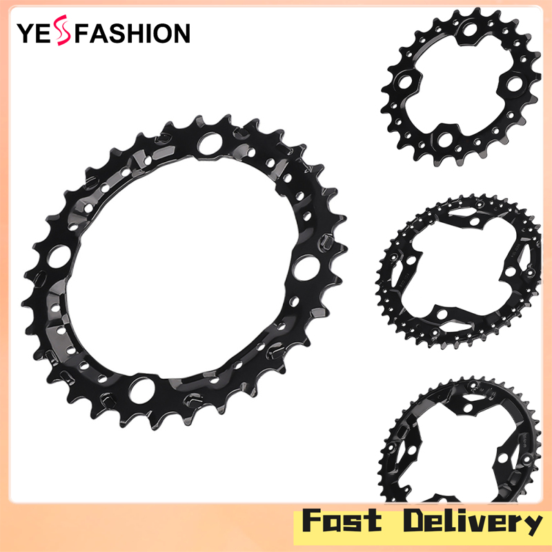 Yesfashion Store IN stock MTB Bike Chainring 22T 32T 42T 44T Replacement Chrome-molybdenum Steel Bike Chainrings For Crankset Repair Tooth ราคา 119 บาท*ส่งฟรี
