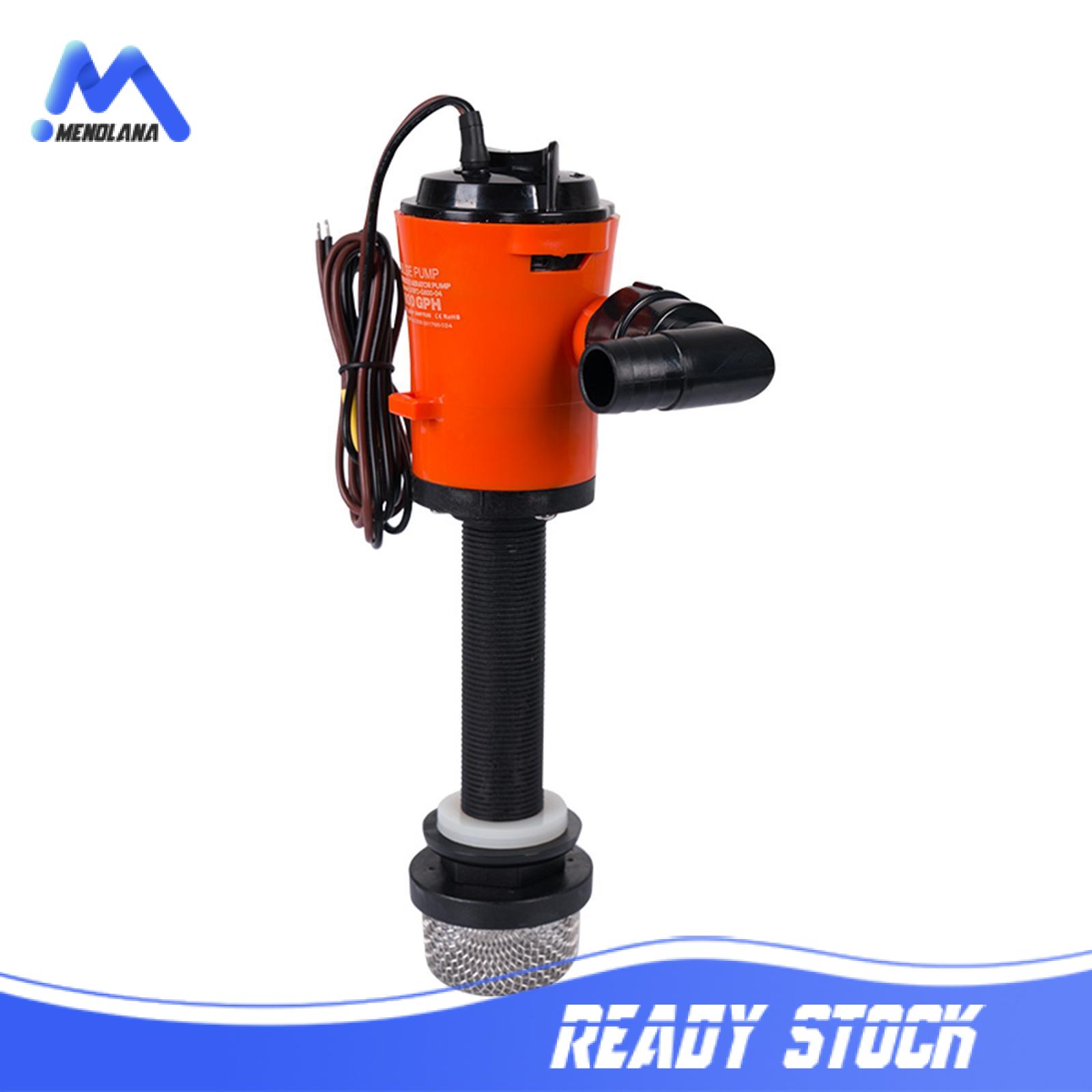 Menolana Aerator livewell bơm linh kiện sửa chữa chuyên nghiệp dễ dàng để cài đặt 24V 800gph