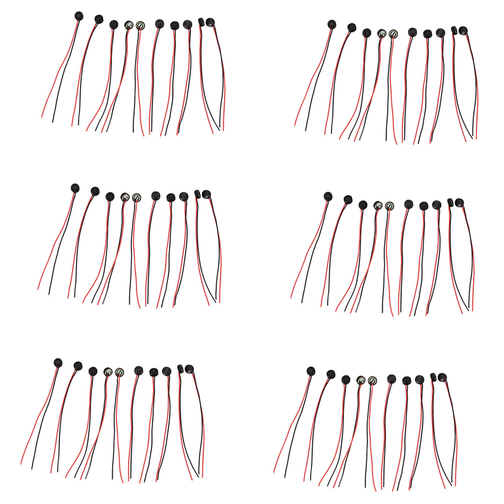 (LC8S) 60Pcs Electret Condenser Mic 4Mm X 2Mm For Pc Phone Mp3 Mp4